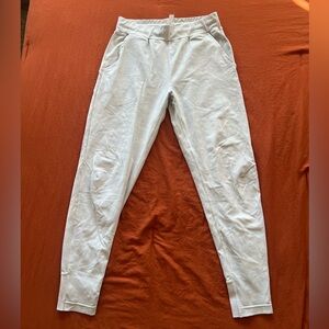 Alphalete White Track Pants